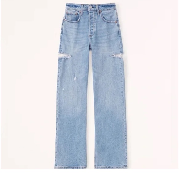 Abercrombie and Fitch Curve Love Low Rise 90s
Baggy Jean - Picture 1 of 6